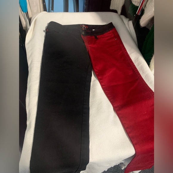 Royal Bones two toned pants - Picture 1 of 3